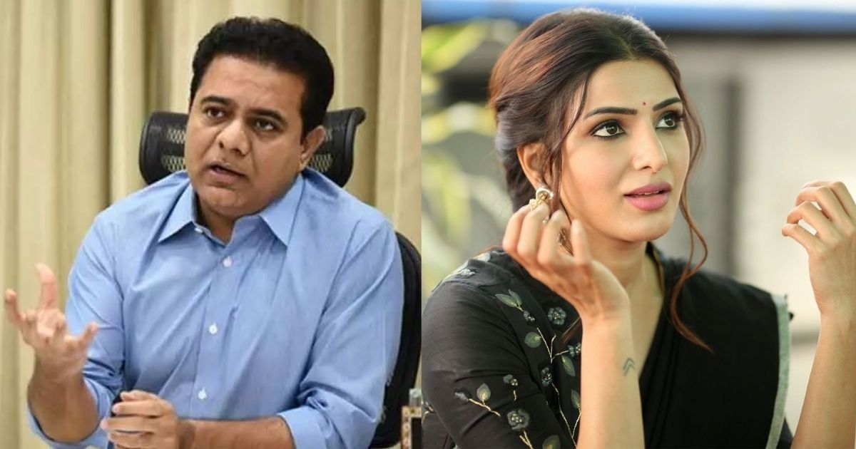 Samantha reply to ktr tweet goes viral