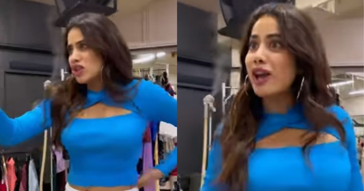 janhvi kapoor argues with her makeup artist