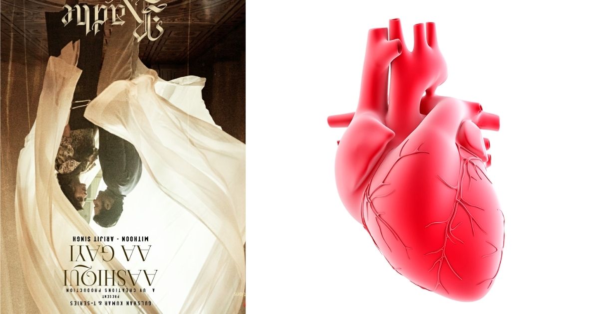 netizens decode radhe shyam two heartbeats poster