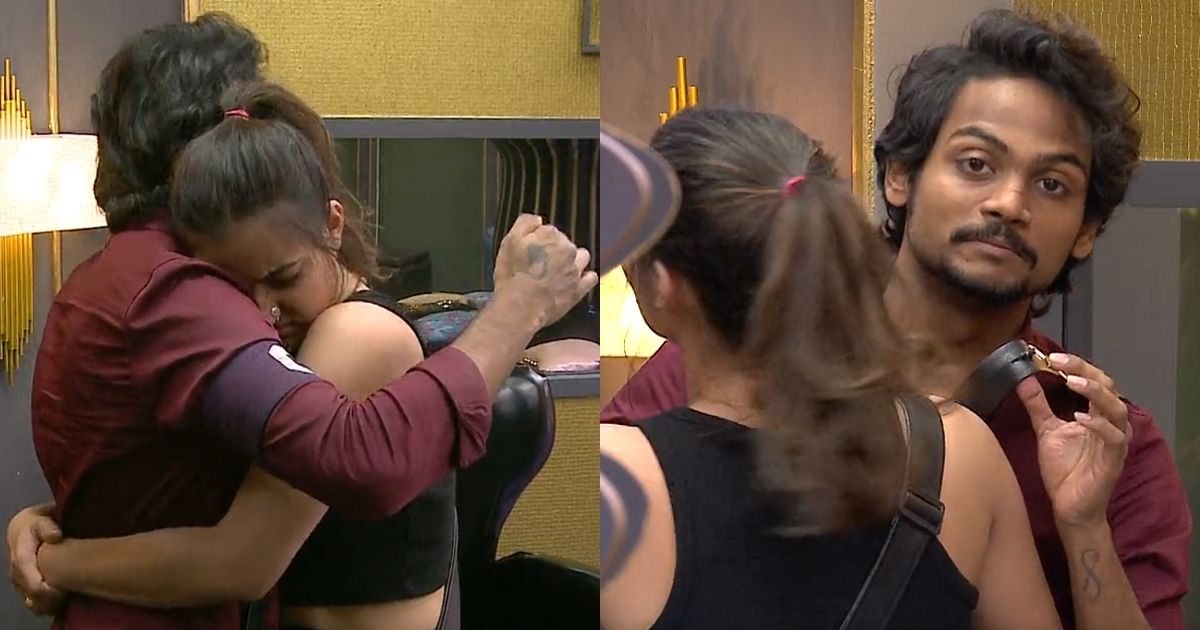 shannu reaction for siri hug in bigg boss telugu 5
