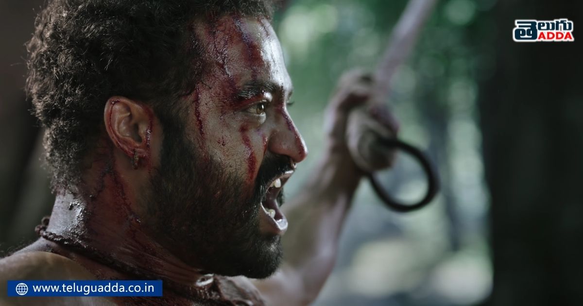 changed shot of ntr in rrr trailer