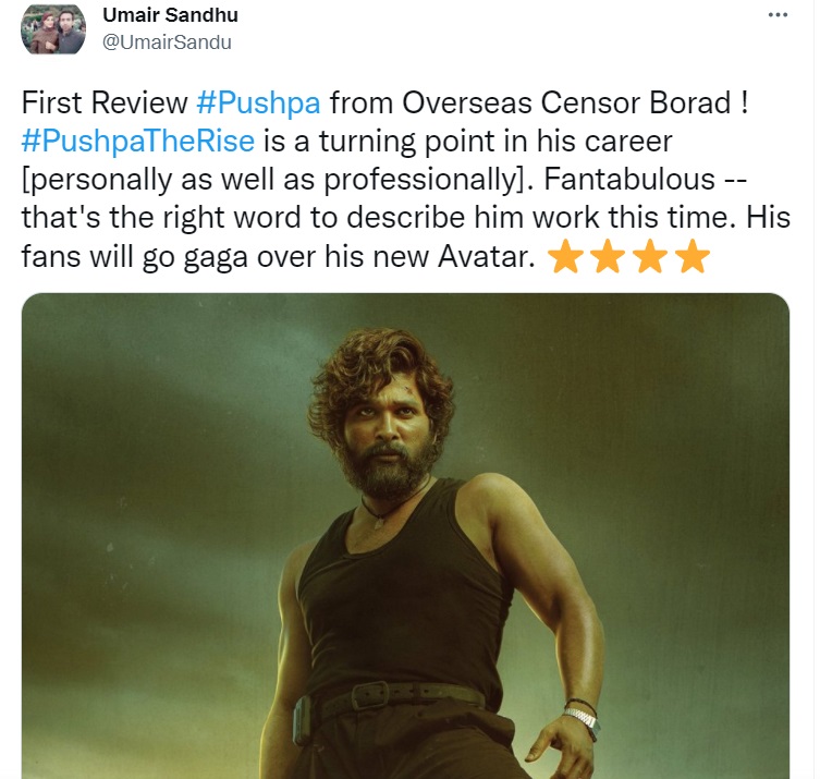 pushpa movie review by umair sandhu