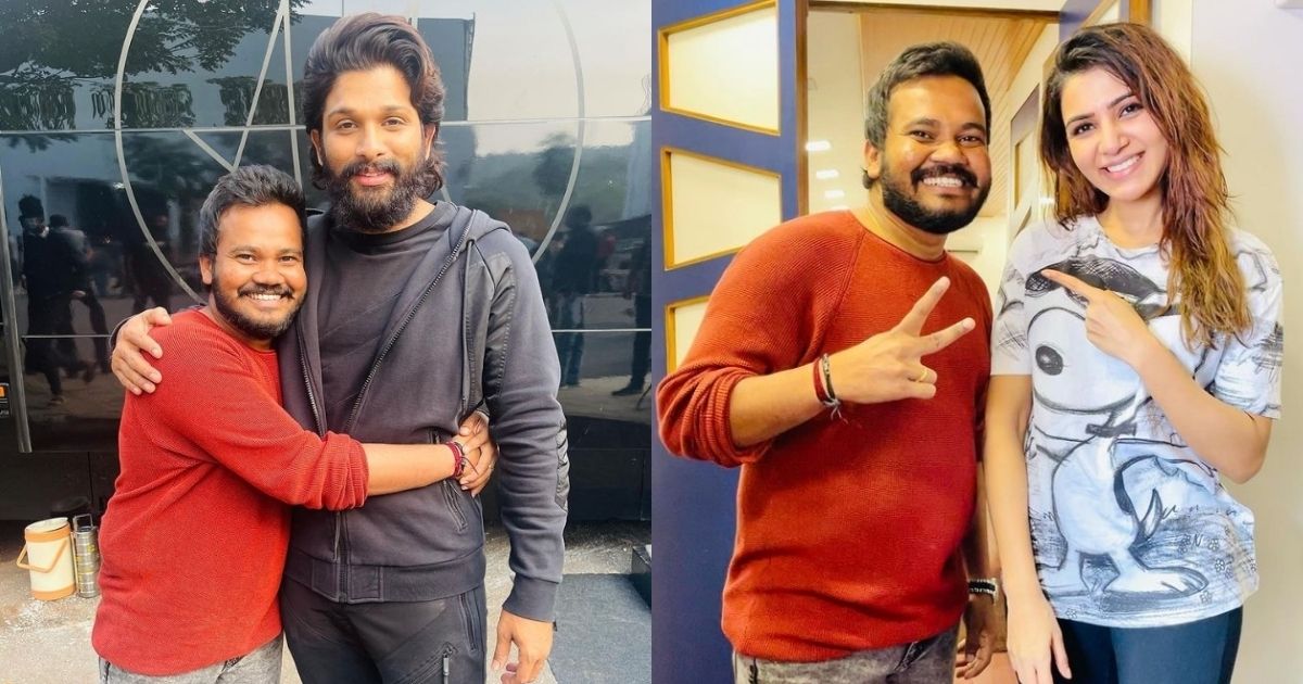 sarrainodu background dancer became choreographer for pushpa