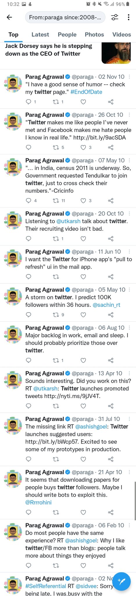 twitter ceo parag agarwal old tweets goes viral