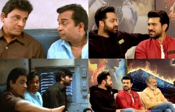 venky movie scene edit for rrr interview video goes viral