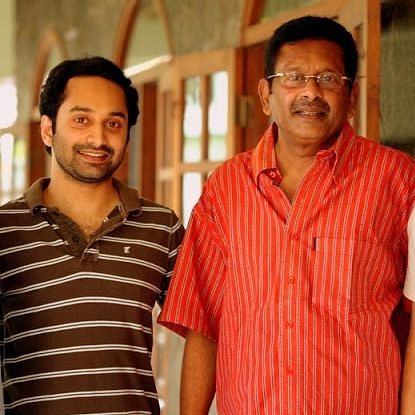 fahadh faasil father did a movie with nagarjuna