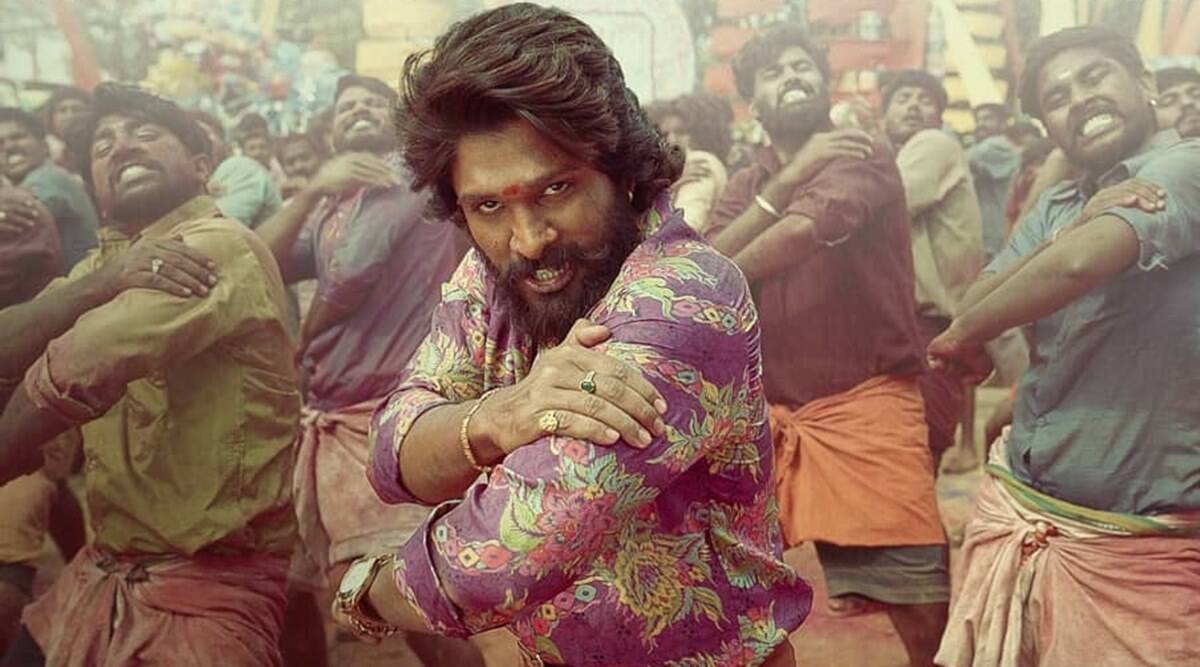 pushpa ey bidda song edit with a comedy scene