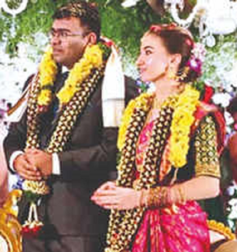 hyderabadi boy got married to an ukrainian girl