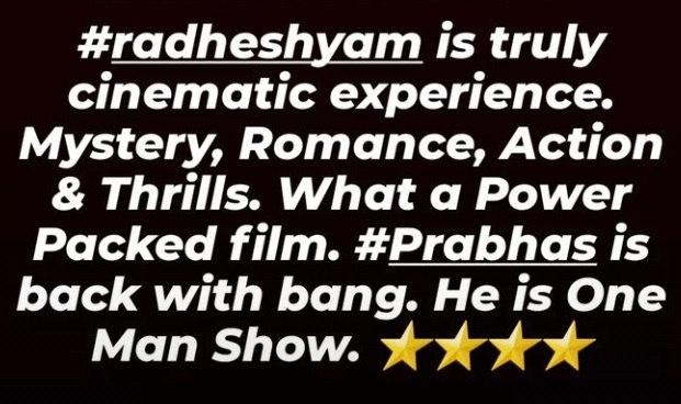 radhe shyam review by umair sandhu
