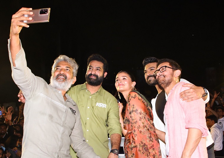 rajamouli rrr delhi press meet video goes viral