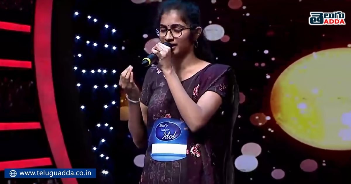 vagdevi alaipongera performance in indian idol telugu