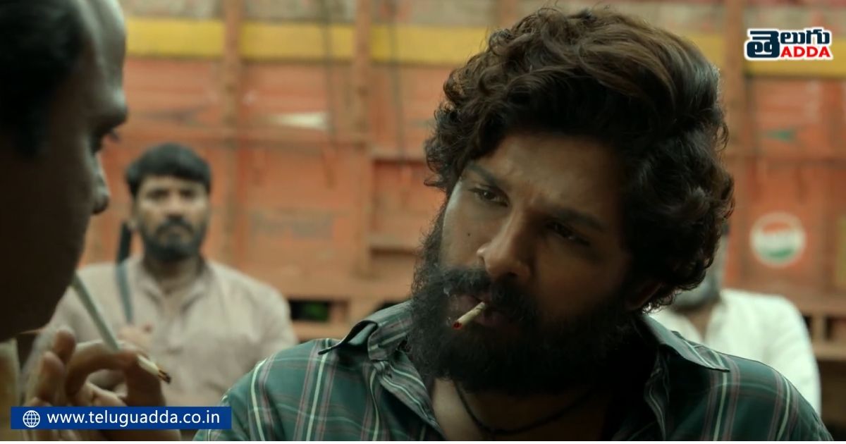 did you observe this scene in pushpa movie