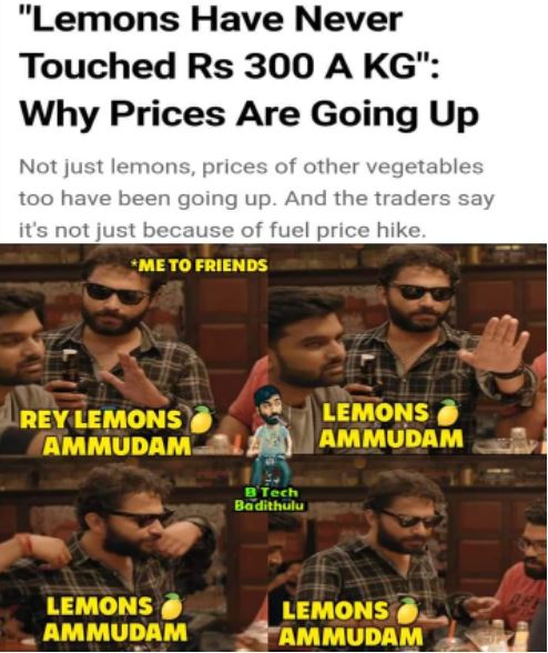 trolls on lemon price hike
