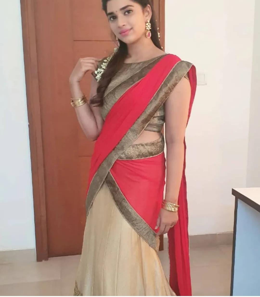 Gemini TV Serial Uppena Heroine Sonia Suresh