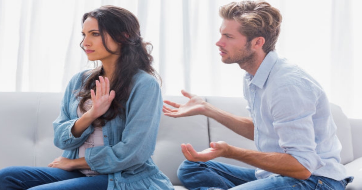 Wife and husband discussion