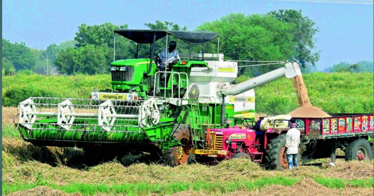 Field crop cutting machine