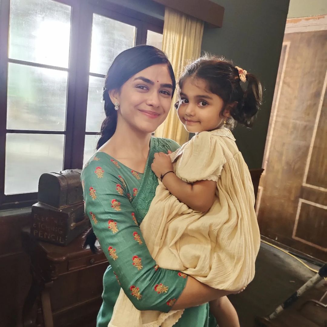 child artist who acted in sita ramam movie