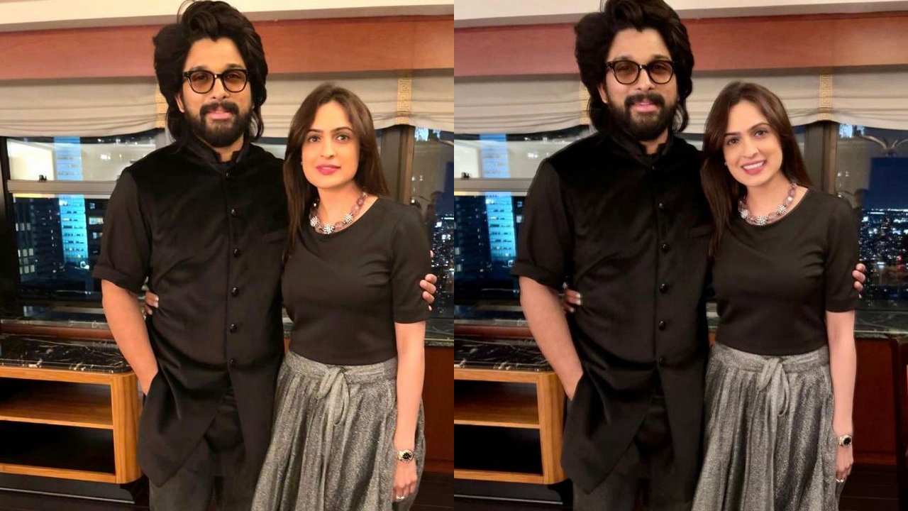 did you recognize this actress beside allu arjun