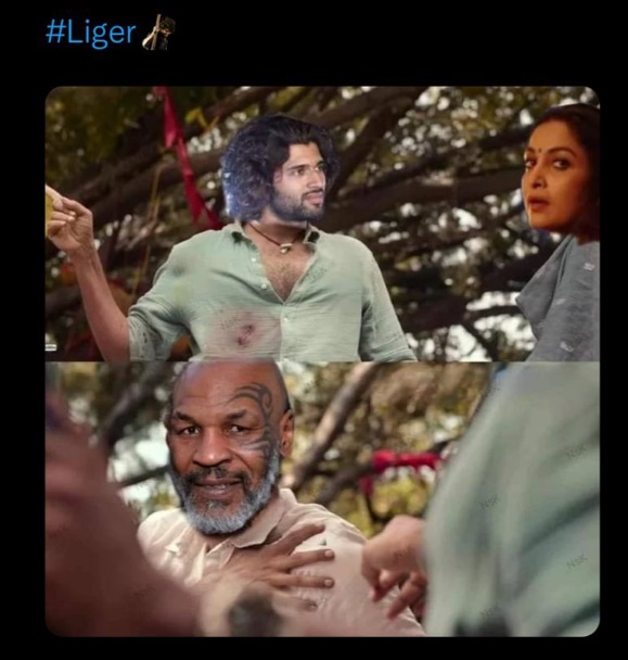 funny tweets on liger movie review