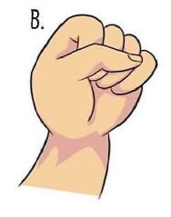 The way you make a fist says a lot about your personality