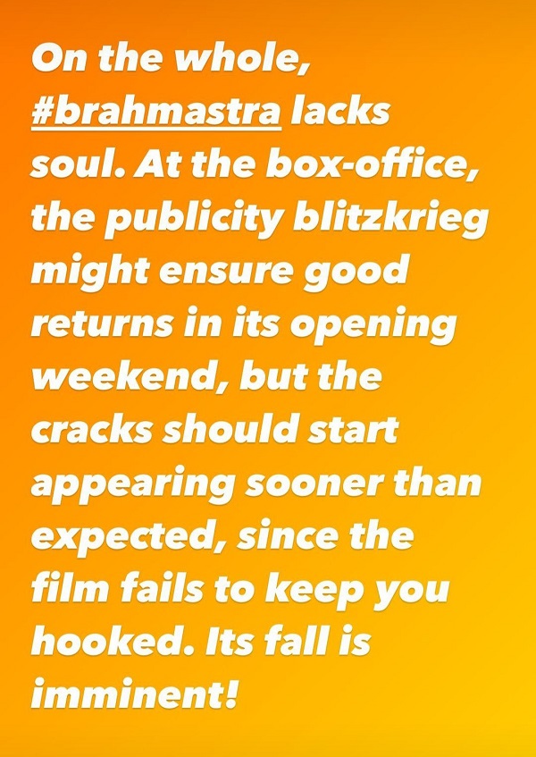brahmastra movie review by umair sandhu