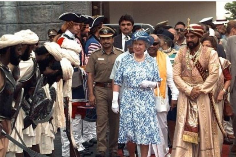 queen elegebeth spent time in kamal hassan movie set