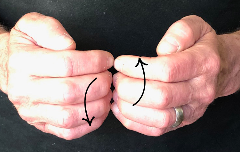 rubbing nails improves hair growth