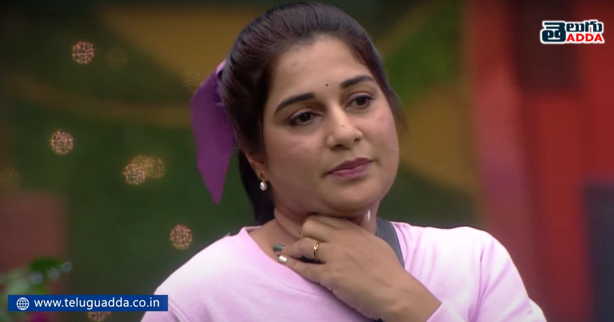 sudeepa became emotional in bigg boss telugu 6 episode