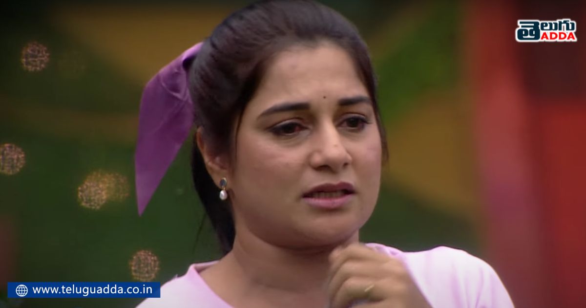 sudeepa became emotional in bigg boss telugu 6 episode