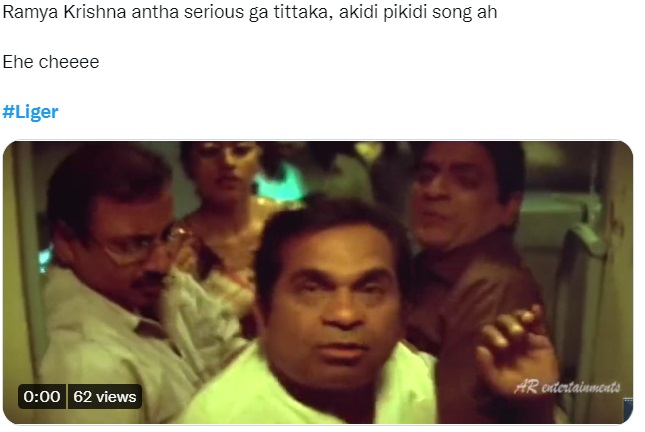 trending tweets on liger movie ott release