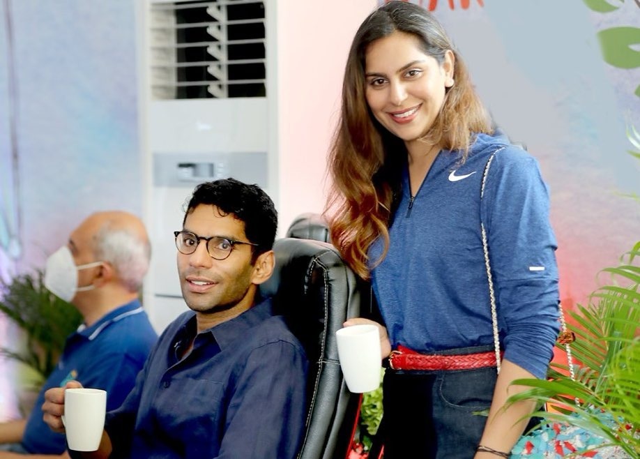 upasana konidela latest pictures during ganesh nimajjan