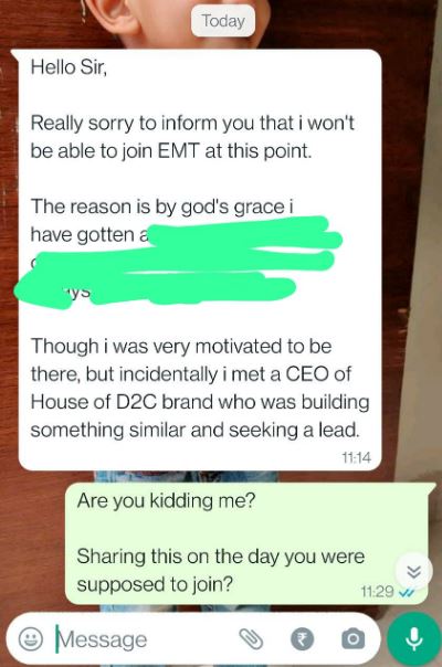 what is this whatsapp chat which goes viral on internet