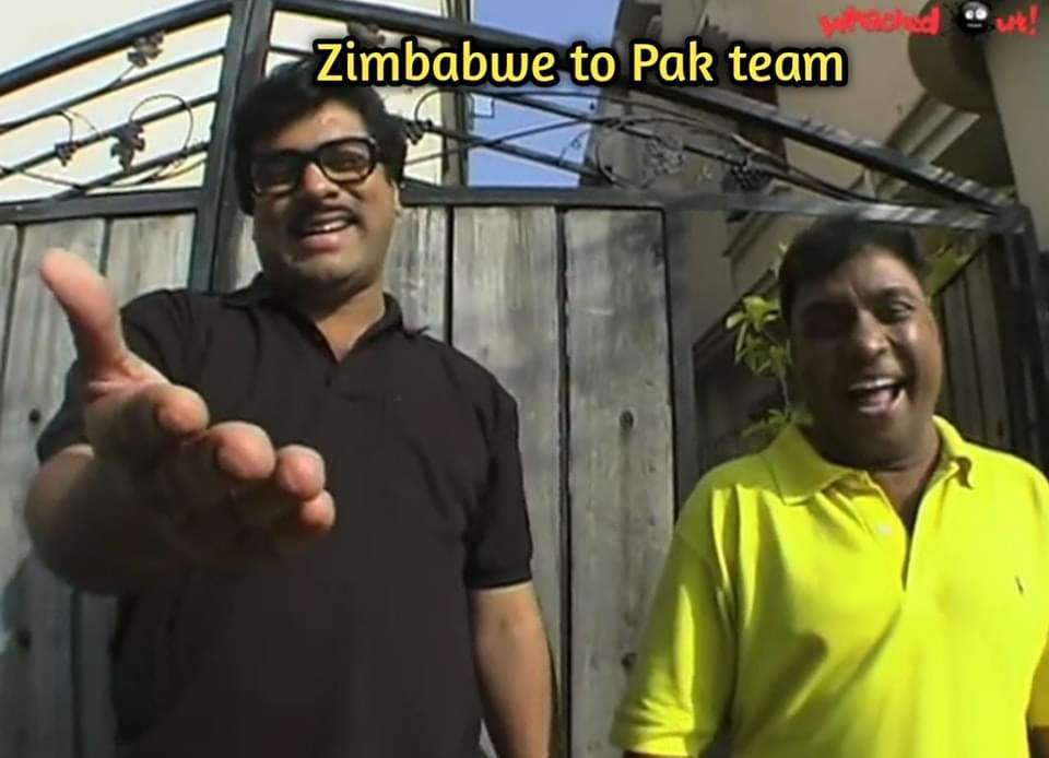 memes on pakisthan-jimbabwe match..