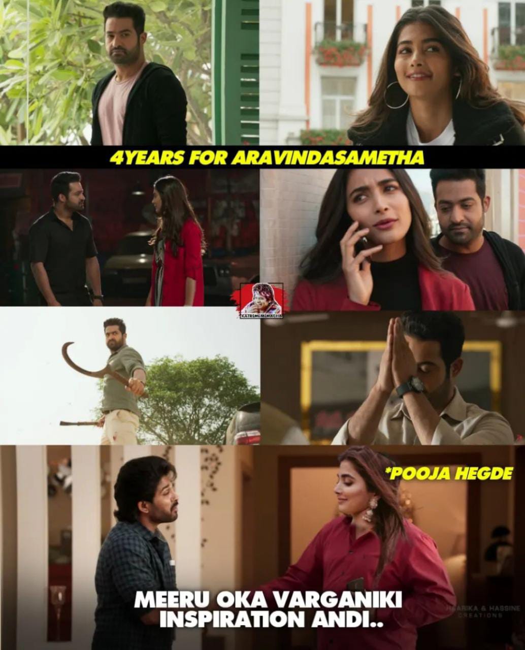 aravind sametha veera raghava completes 4 years..