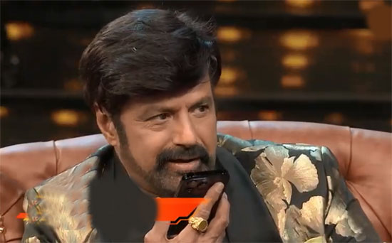 balakrishna planning the same thing for unstopable 2..??