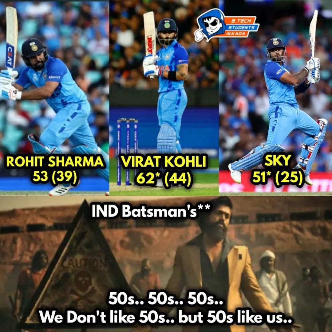memes on india-Netherlands match..