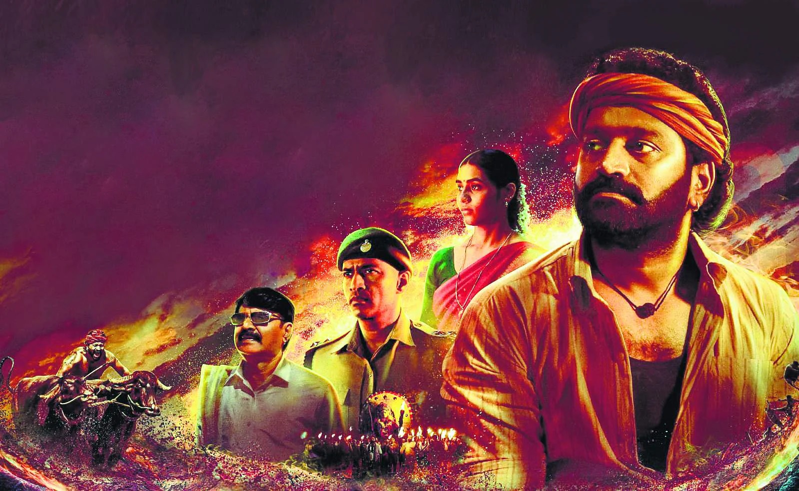 rishab shetty kantara telugu-movie-story-review-rating
