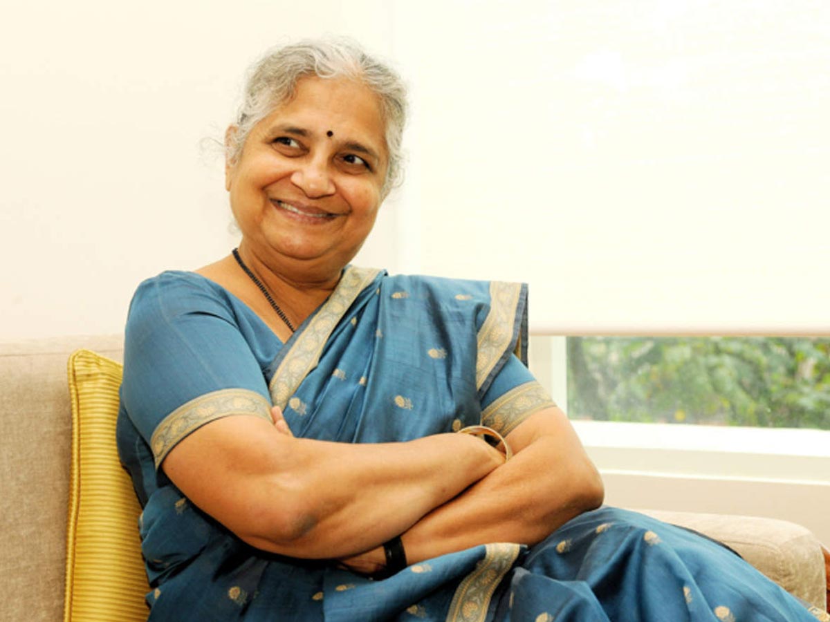 things behind the sudha murthi simplicity..