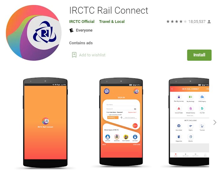 useful apps for train passengers..