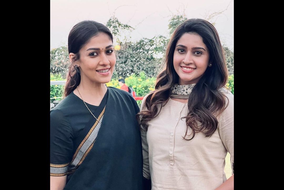 who is the acted as nayantara sister in godfather movie..??