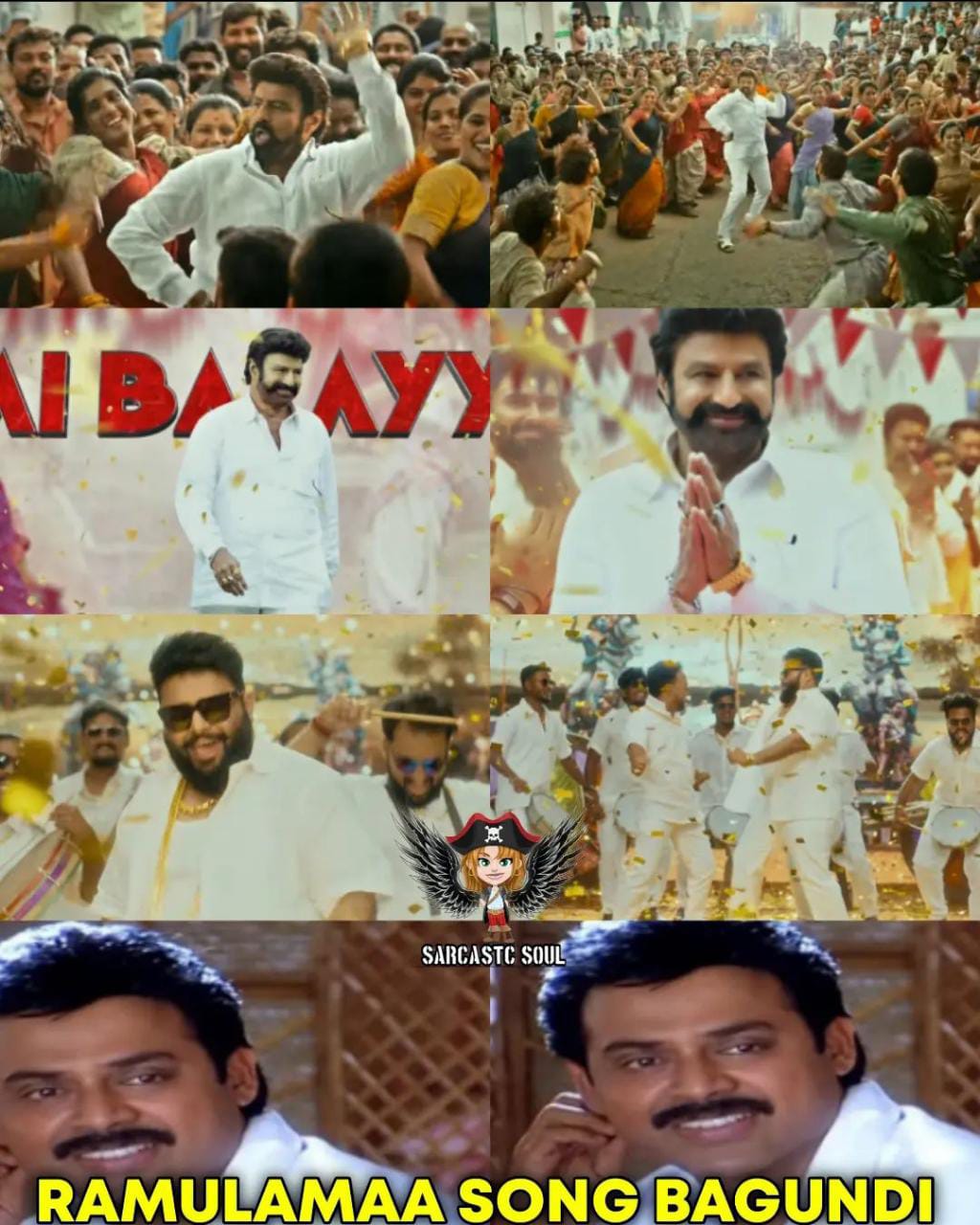 memes on jai balayya song..