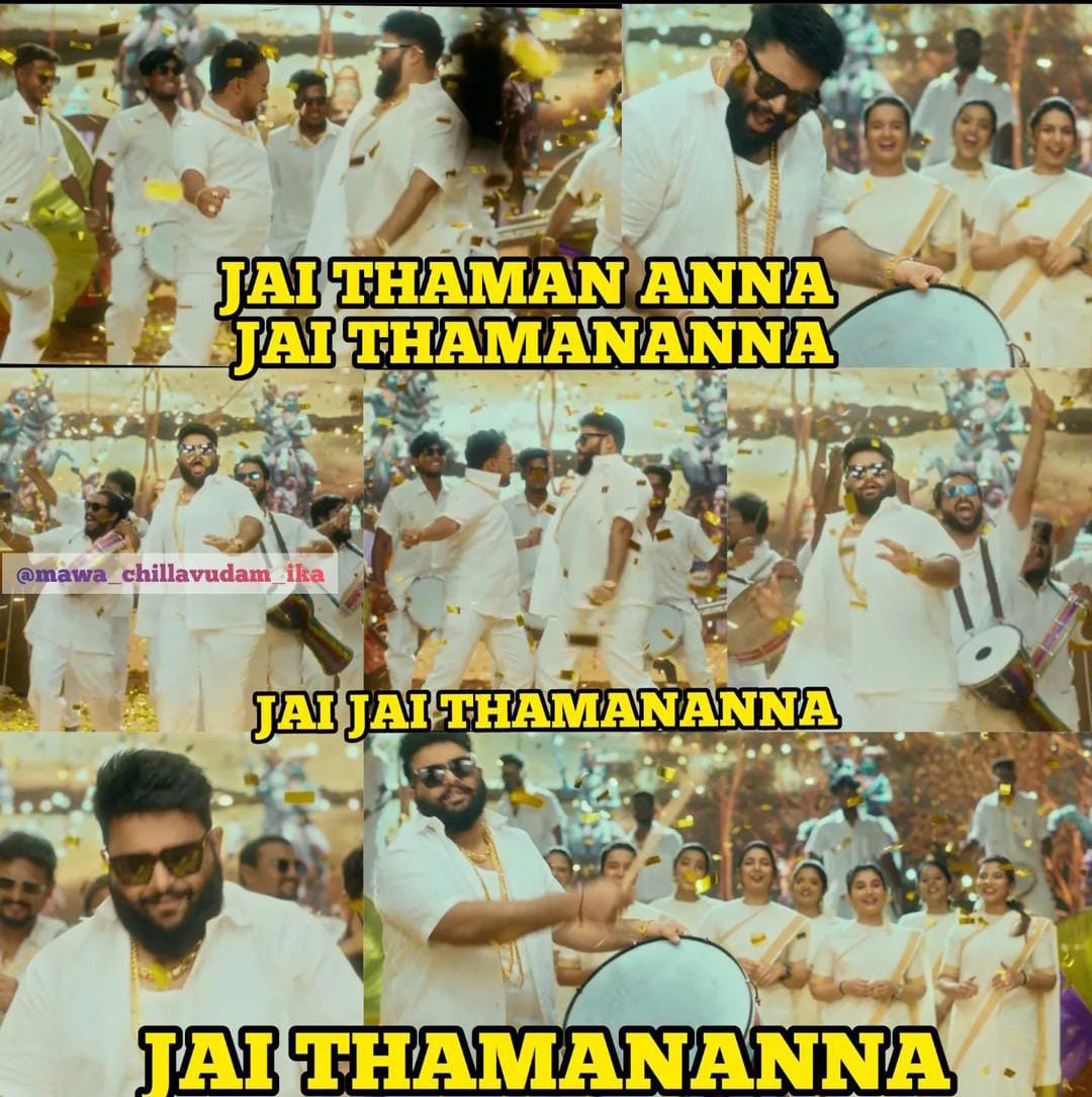 memes on jai balayya song..