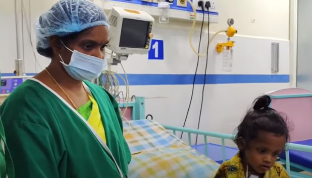 mahesh helps one child for heart operation despite of his fathers illness