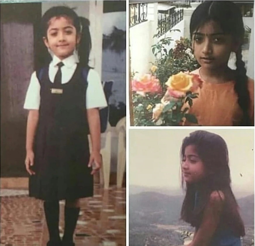 rashmika about her childhood..