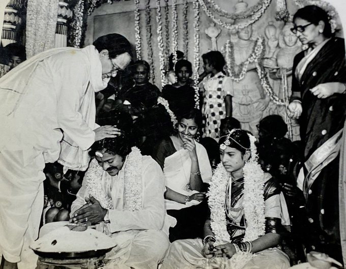 have a look at megastar chiranjeevi wedding card..