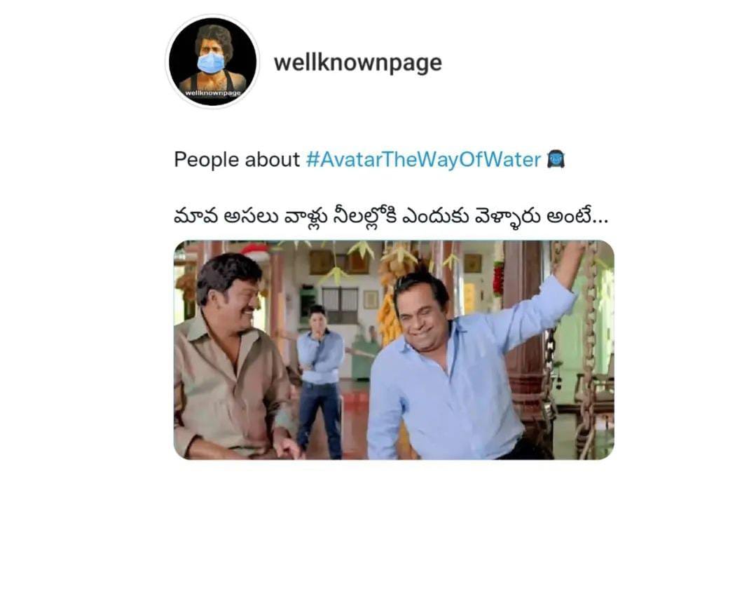 memes on avtar 2 movie release..!!