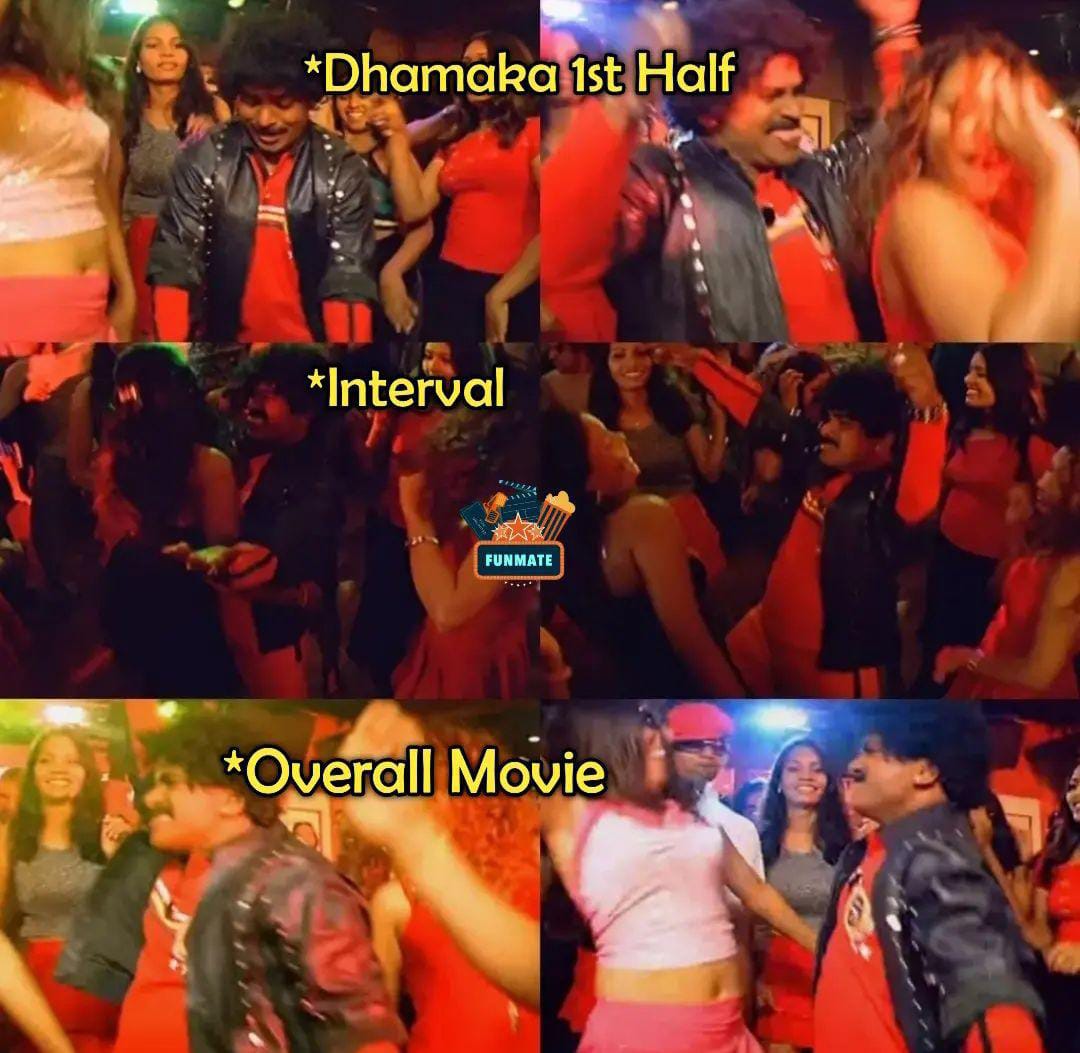 memes on dhamaka movie hit talk..!!