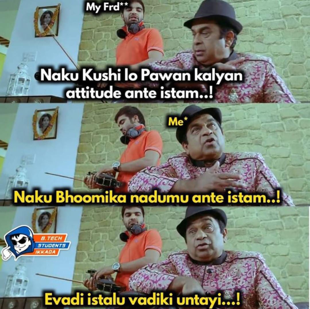 memes on kushi movie re release..