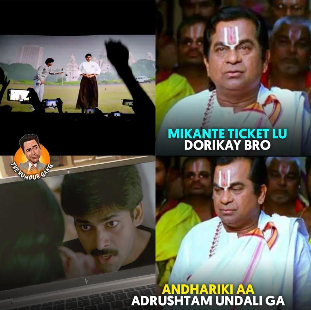 memes on kushi movie re release..