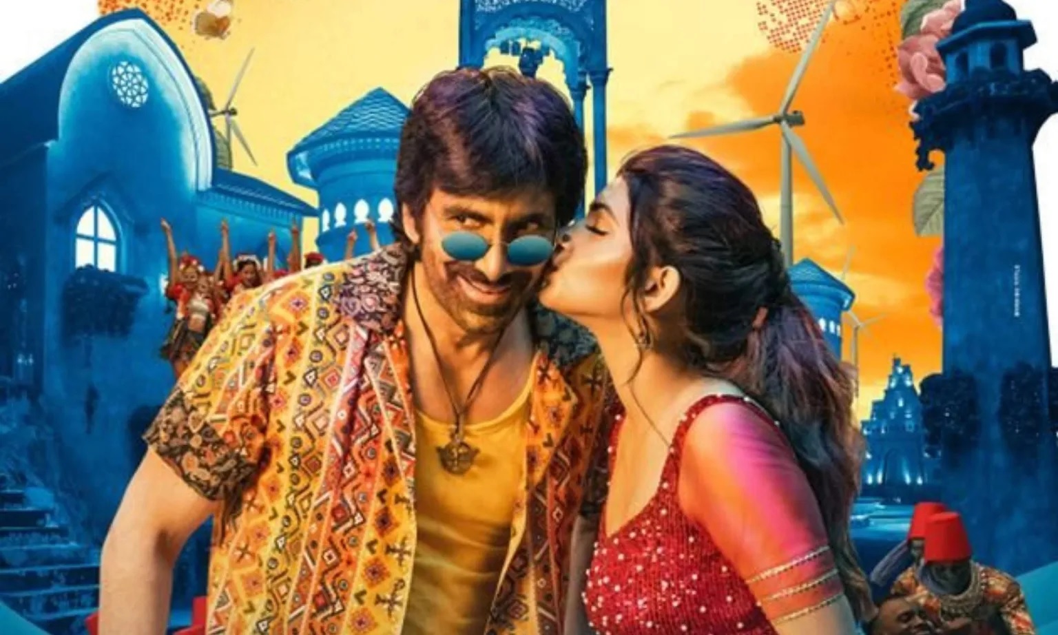 ravi teja leg injury during shooting..